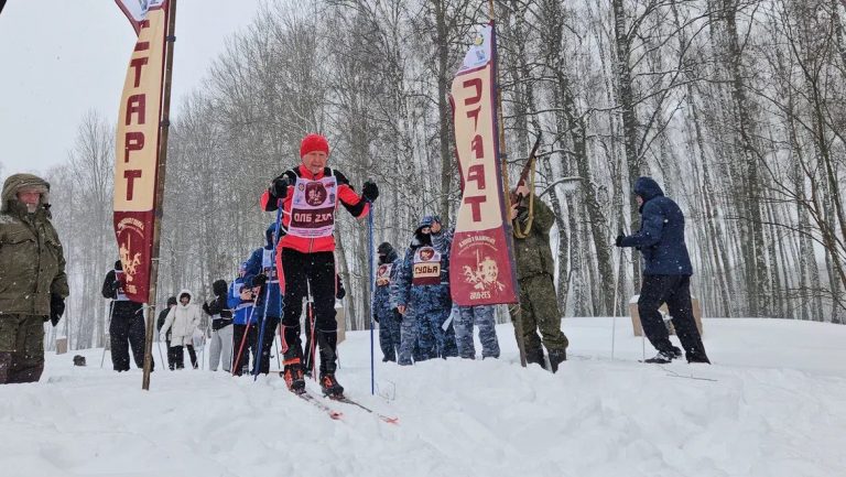 Состоялась 12-я лыжная гонка памяти Ф. В. Давыдова.